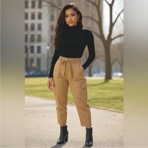 🖤 Kate & Mallory Plus Size Tapered Leg
Cargo Pants (22W)